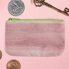 Pink Wood Large Coin Purse from ArtsNow.com Front