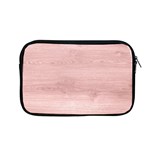 Pink Wood Apple MacBook Pro 13  Zipper Case