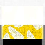 Yellow Banana Leaves Jigsaw Puzzle (Rectangular)