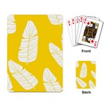 Yellow Banana Leaves Playing Cards Single Design (Rectangle)