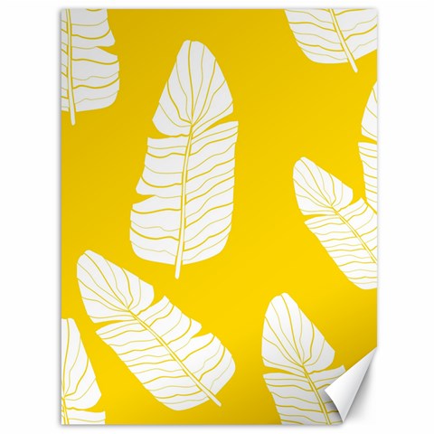 Yellow Banana Leaves Canvas 36  x 48  from ArtsNow.com 35.26 x46.15  Canvas - 1