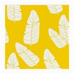 Yellow Banana Leaves Medium Glasses Cloth (2 Sides)