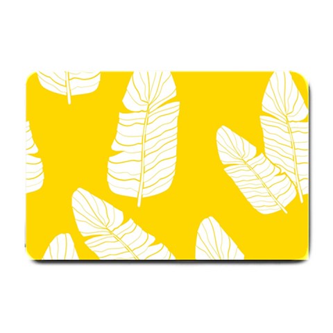 Yellow Banana Leaves Small Doormat from ArtsNow.com 24 x16  Door Mat