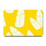 Yellow Banana Leaves Small Doormat