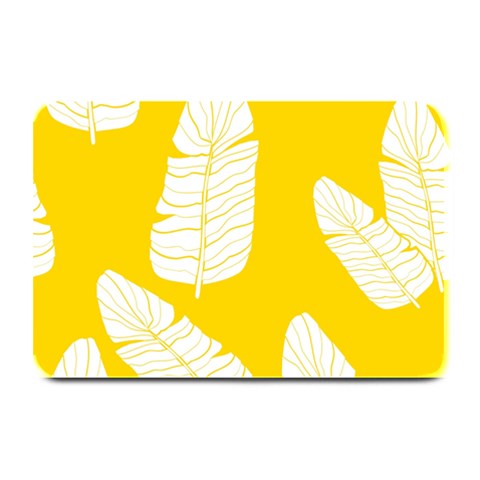 Yellow Banana Leaves Plate Mat from ArtsNow.com 18 x12  Plate Mat