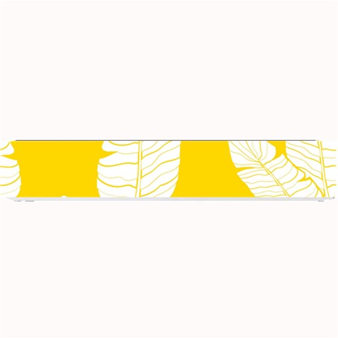 Yellow Banana Leaves Small Bar Mat from ArtsNow.com 24 x4  Bar Mat