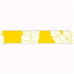 Yellow Banana Leaves Small Bar Mat