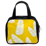 Yellow Banana Leaves Classic Handbag (Two Sides)