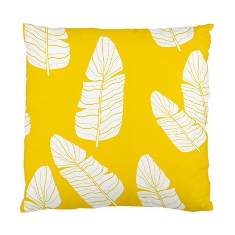 Yellow Banana Leaves Standard Cushion Case (One Side) from ArtsNow.com Front