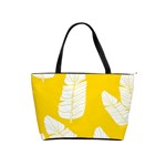 Yellow Banana Leaves Classic Shoulder Handbag