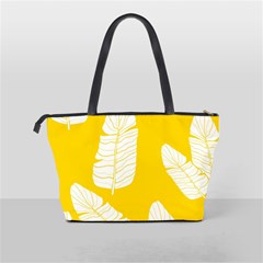 Yellow Banana Leaves Classic Shoulder Handbag from ArtsNow.com Back