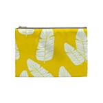 Yellow Banana Leaves Cosmetic Bag (Medium)