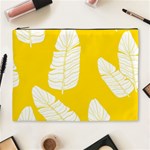 Yellow Banana Leaves Cosmetic Bag (XL)