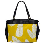 Yellow Banana Leaves Oversize Office Handbag