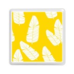 Yellow Banana Leaves Memory Card Reader (Square)