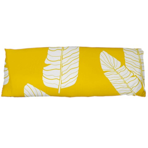 Yellow Banana Leaves Body Pillow Case (Dakimakura) from ArtsNow.com Body Pillow Case