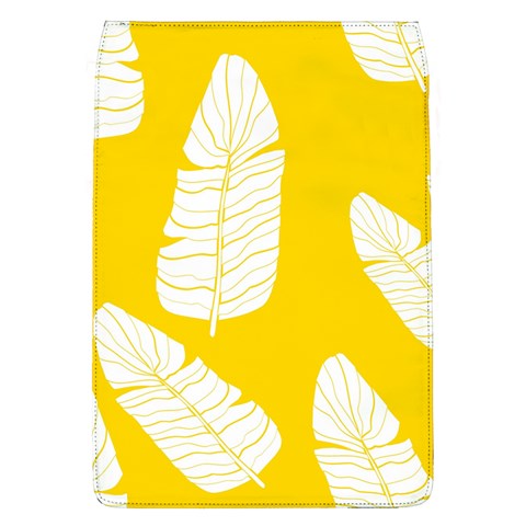 Yellow Banana Leaves Removable Flap Cover (L) from ArtsNow.com Front