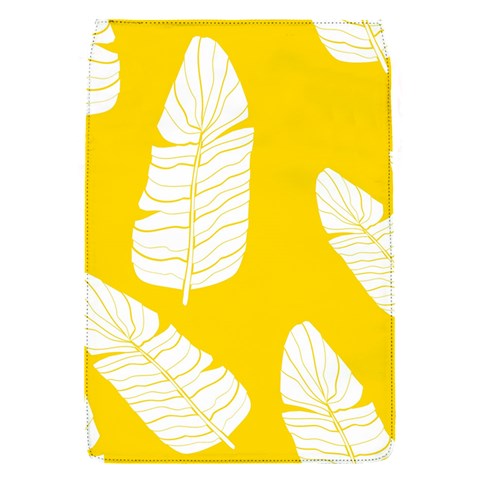 Yellow Banana Leaves Removable Flap Cover (S) from ArtsNow.com Front