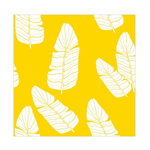 Yellow Banana Leaves Duvet Cover Double Side (Full/ Double Size) from ArtsNow.com Front