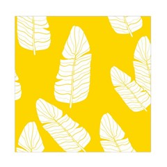 Yellow Banana Leaves Duvet Cover Double Side (Full/ Double Size) from ArtsNow.com Front