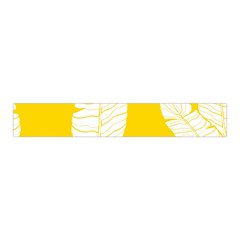 Yellow Banana Leaves Midi Wrap Pencil Skirt from ArtsNow.com Waistband