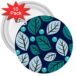 Vibrant Fall Autumn  3  Button (10 pack)