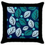 Vibrant Fall Autumn  Throw Pillow Case (Black)