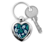 Vibrant Fall Autumn  Key Chain (Heart)