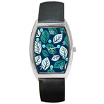 Vibrant Fall Autumn  Barrel Style Metal Watch