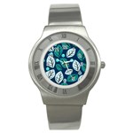 Vibrant Fall Autumn  Stainless Steel Watch