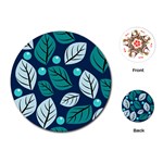 Vibrant Fall Autumn  Playing Cards Single Design (Round)