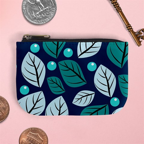 Vibrant Fall Autumn  Mini Coin Purse from ArtsNow.com Front