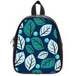 Vibrant Fall Autumn  School Bag (Small)