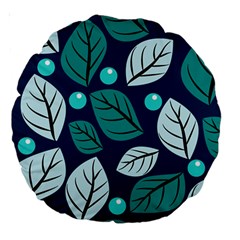 Vibrant Fall Autumn  Large 18  Premium Round Cushion  from ArtsNow.com Front