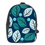 Vibrant Fall Autumn  School Bag (XL)