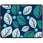 Vibrant Fall Autumn  Double Sided Fleece Blanket (Medium)