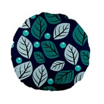 Vibrant Fall Autumn  Standard 15  Premium Flano Round Cushion 