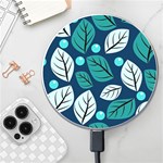 Vibrant Fall Autumn  Wireless Fast Charger(White)