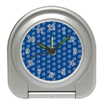 Little White Daisies  Flowers Garden Travel Alarm Clock