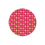 Little Flowers Garden   Magnet 3  (Round)