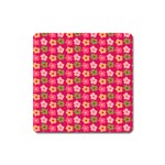 Little Flowers Garden   Magnet (Square)