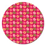 Little Flowers Garden   Magnet 5  (Round)