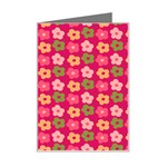 Little Flowers Garden   Mini Greeting Card