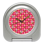 Little Flowers Garden   Travel Alarm Clock