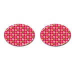 Little Flowers Garden   Cufflinks (Oval)