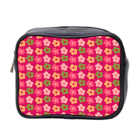 Little Flowers Garden   Mini Toiletries Bag (Two Sides) from ArtsNow.com Front