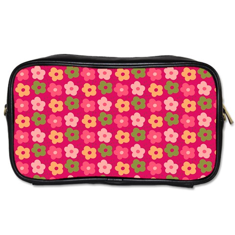 Little Flowers Garden   Toiletries Bag (One Side) from ArtsNow.com Front