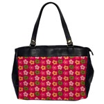 Little Flowers Garden   Oversize Office Handbag