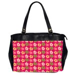 Little Flowers Garden   Oversize Office Handbag (2 Sides)