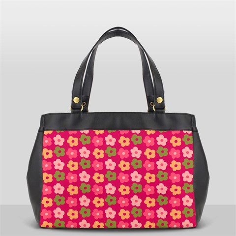 Little Flowers Garden   Oversize Office Handbag (2 Sides) from ArtsNow.com Back